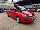 VAUXHALL Zafira Exclusive